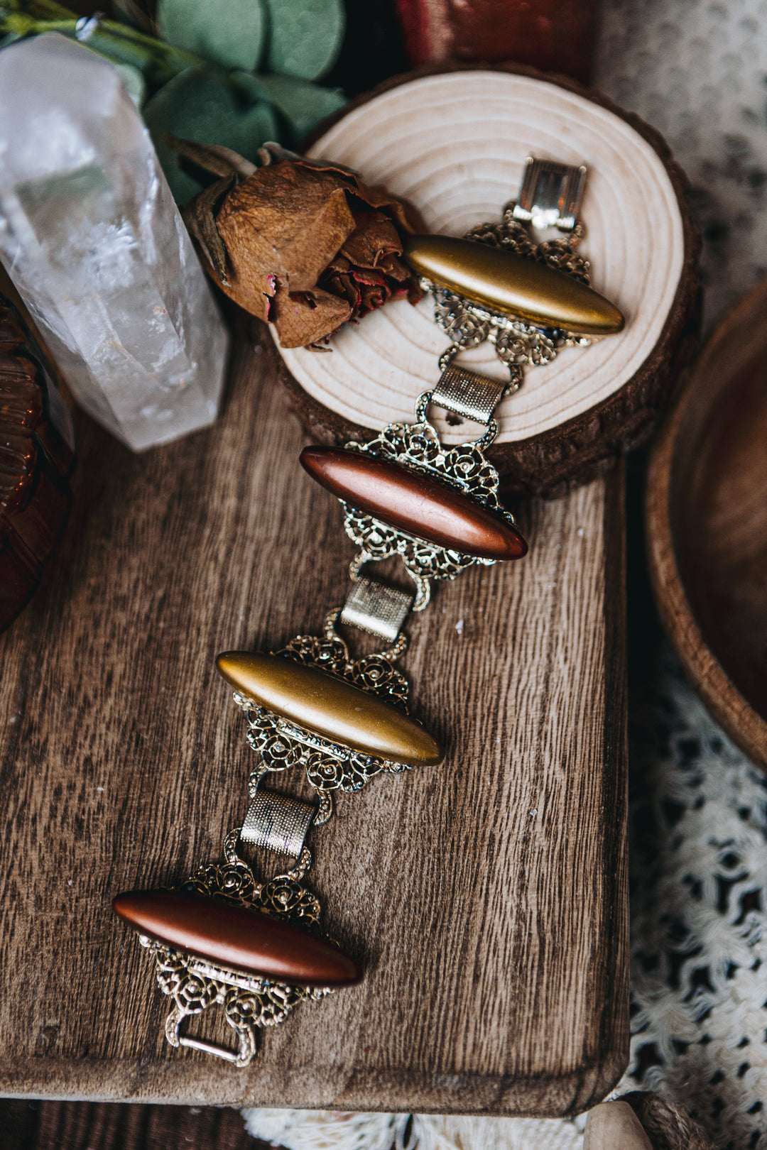 Victorian Revival Vintage Bracelet