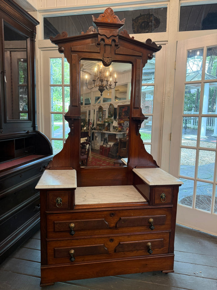 Victorian Marble Top Dresser