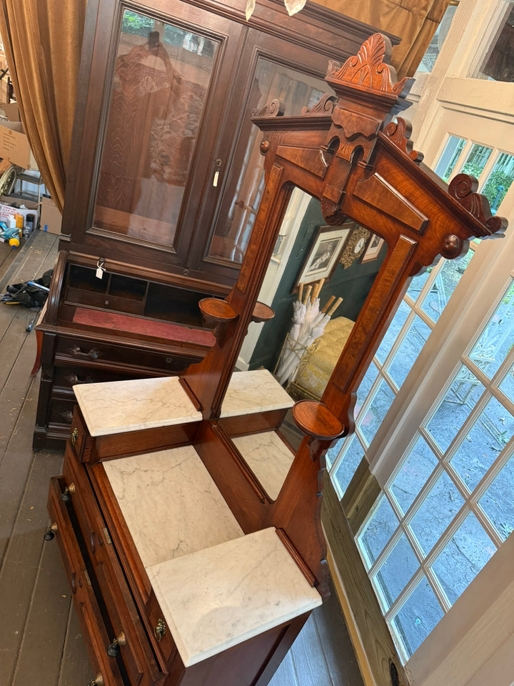 Victorian Marble Top Dresser