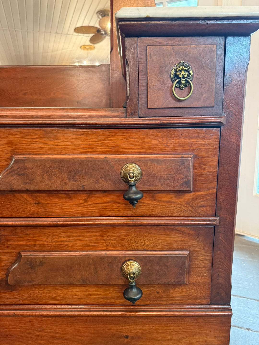 Victorian Marble Top Dresser