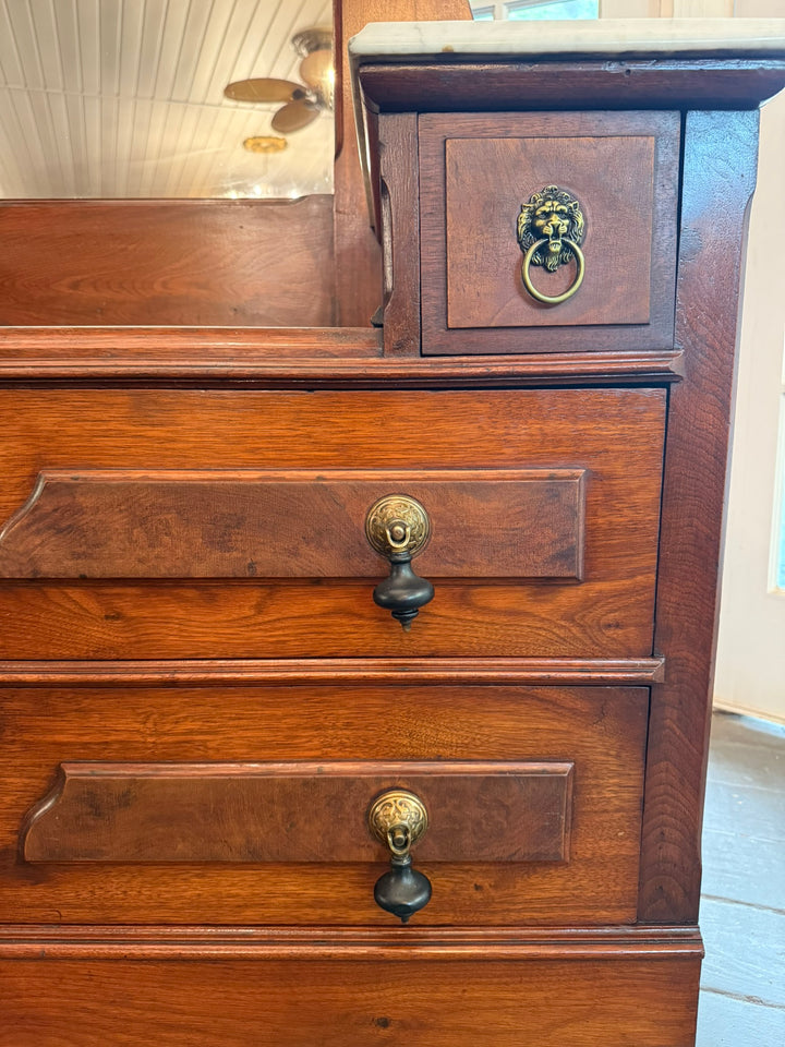 Victorian Marble Top Dresser