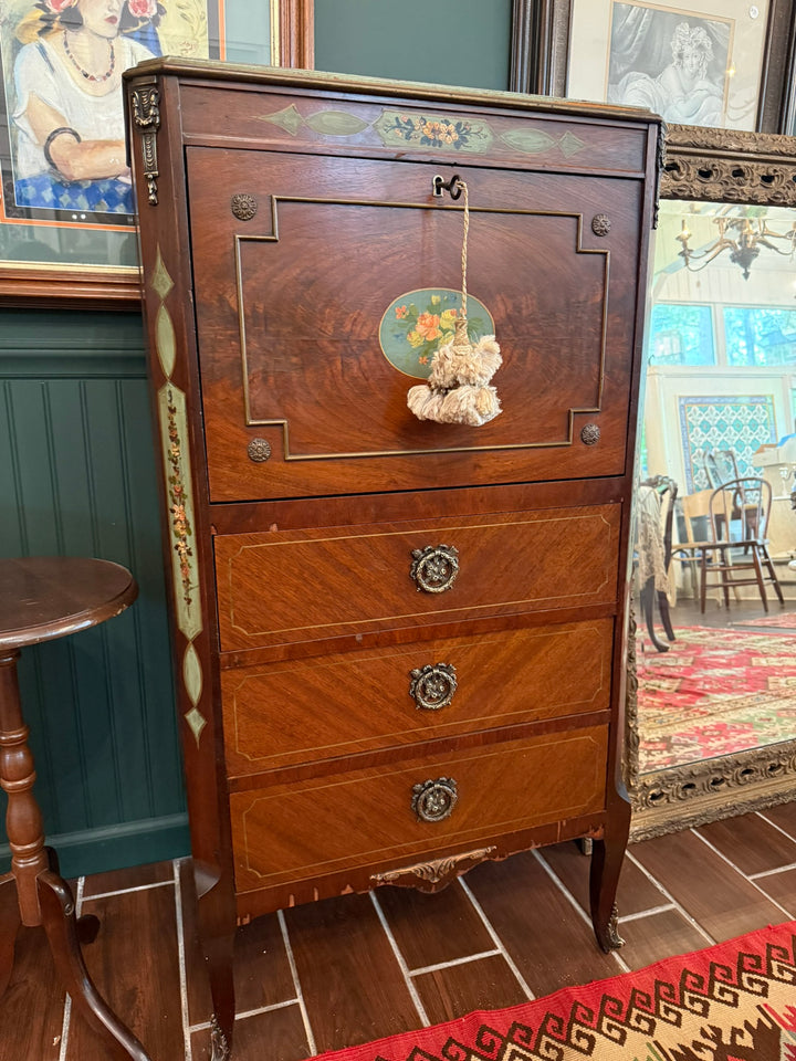 Secretary Desk Drop Front/French Writing Desk Dresser