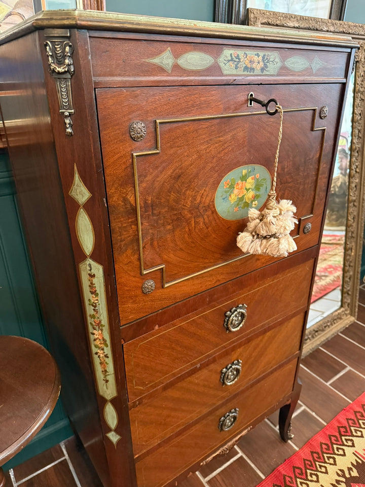 Secretary Desk Drop Front/French Writing Desk Dresser