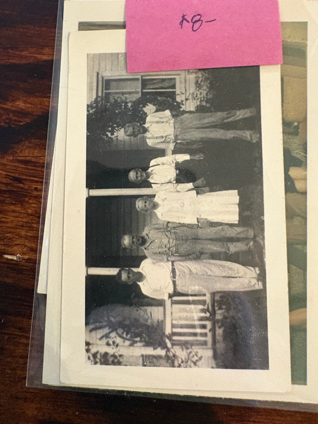 (5) B&W Photos "Family"