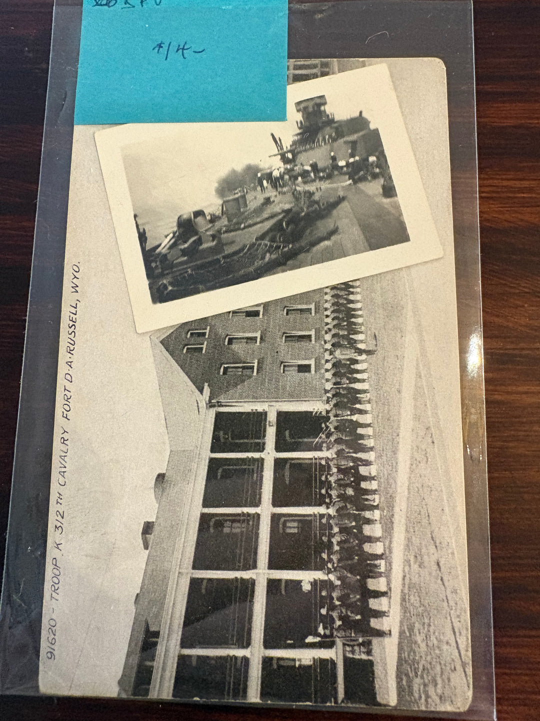 (3) Military B&W Photos