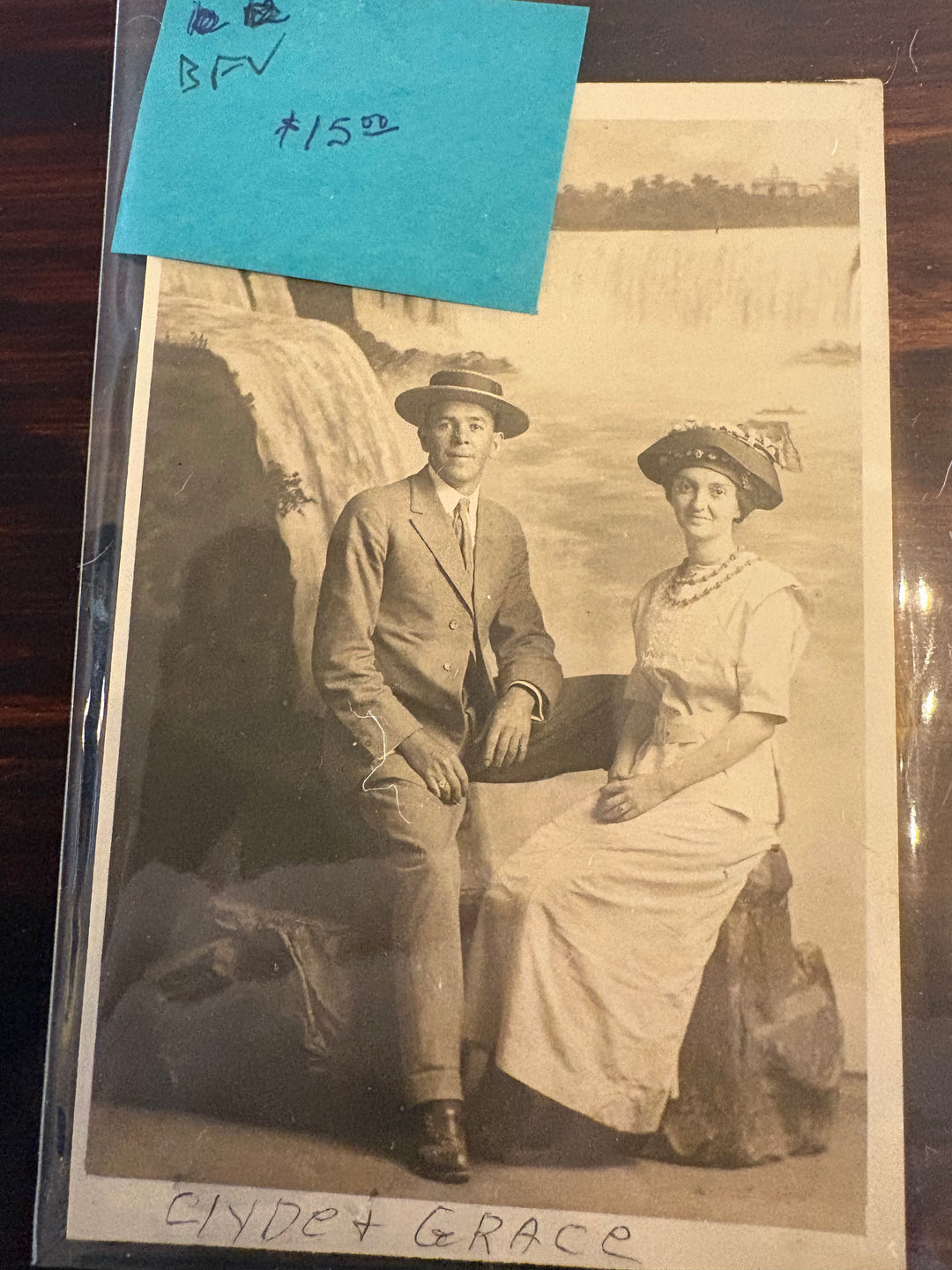 Clyde and Grace B&W Photos