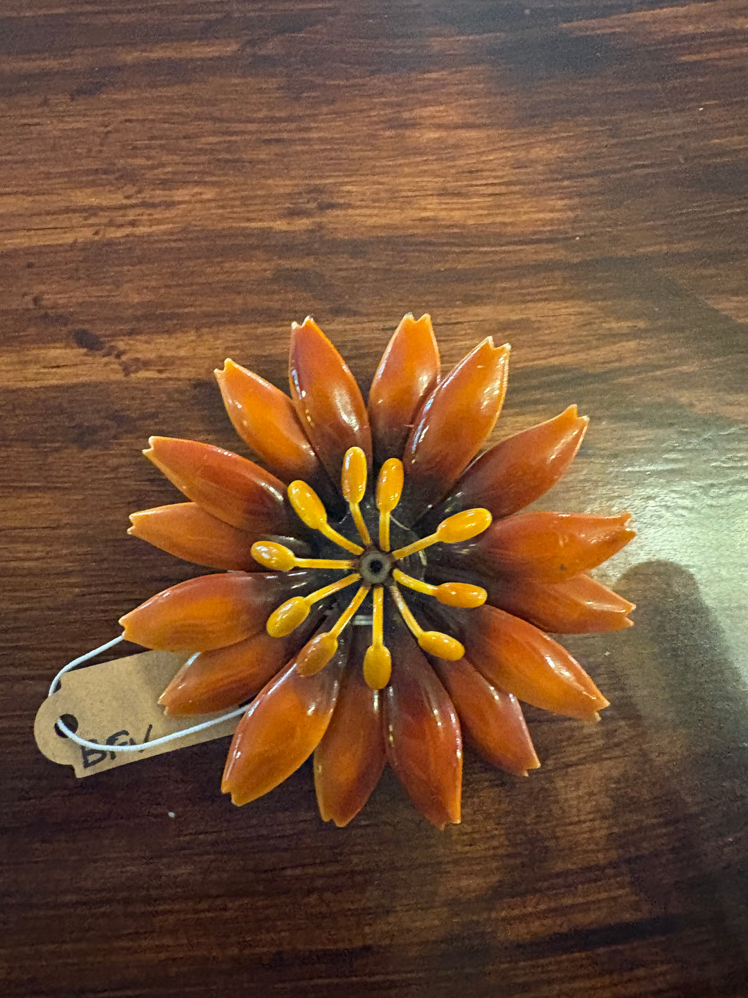 Autumn Colors Flower Brooch